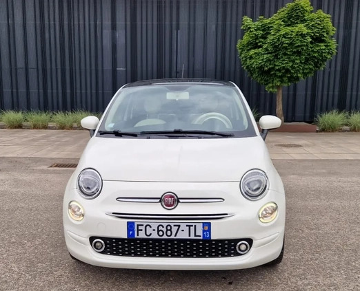 Fiat 500 cena 47800 przebieg: 80000, rok produkcji 2018 z Bytom małe 232